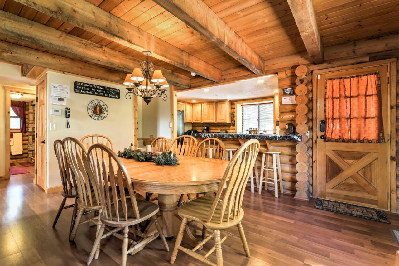 Cozy Utah Cabin With Deck And Fire Pit! Duck Creek Village Zewnętrze zdjęcie