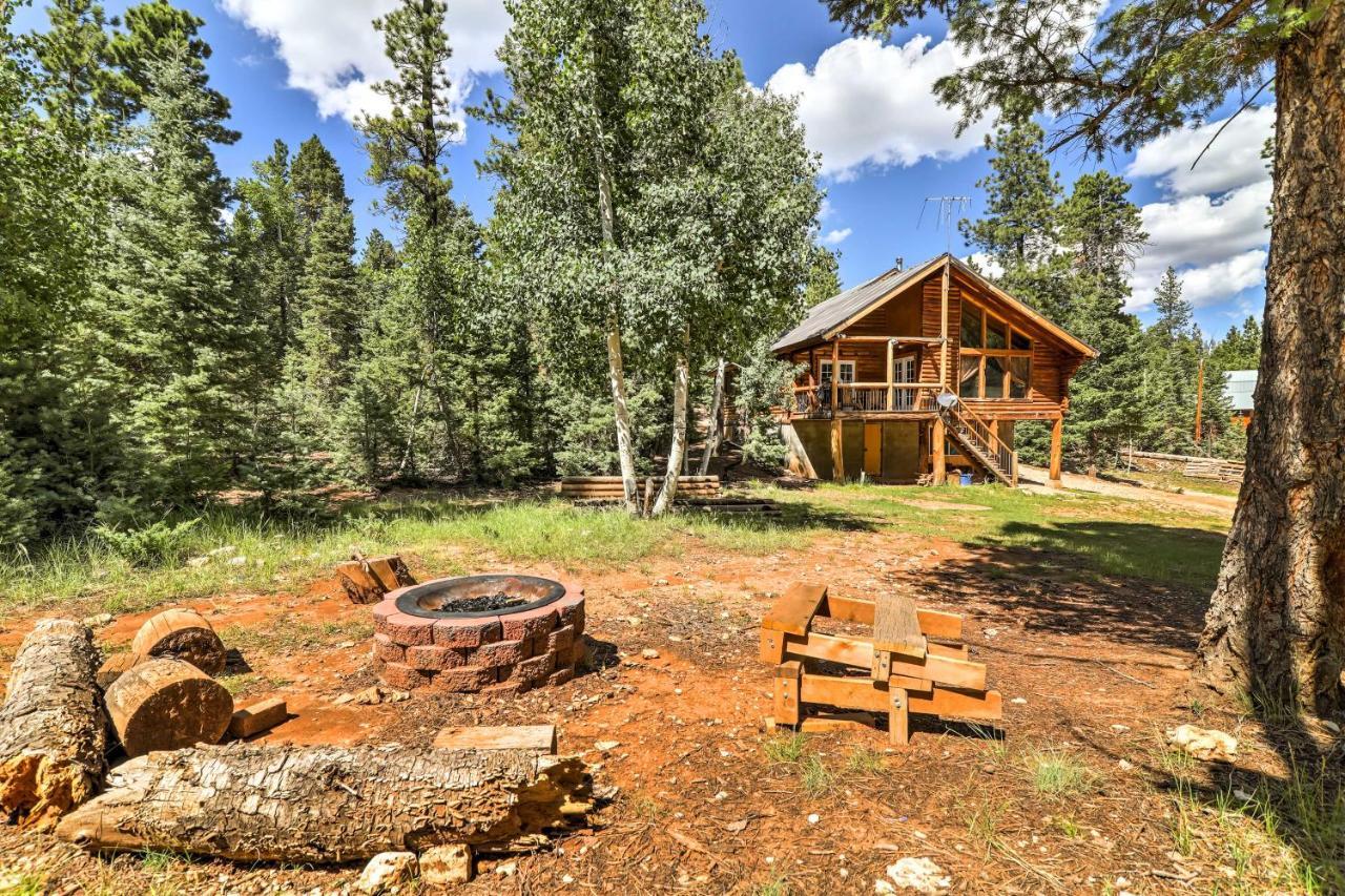 Cozy Utah Cabin With Deck And Fire Pit! Duck Creek Village Zewnętrze zdjęcie